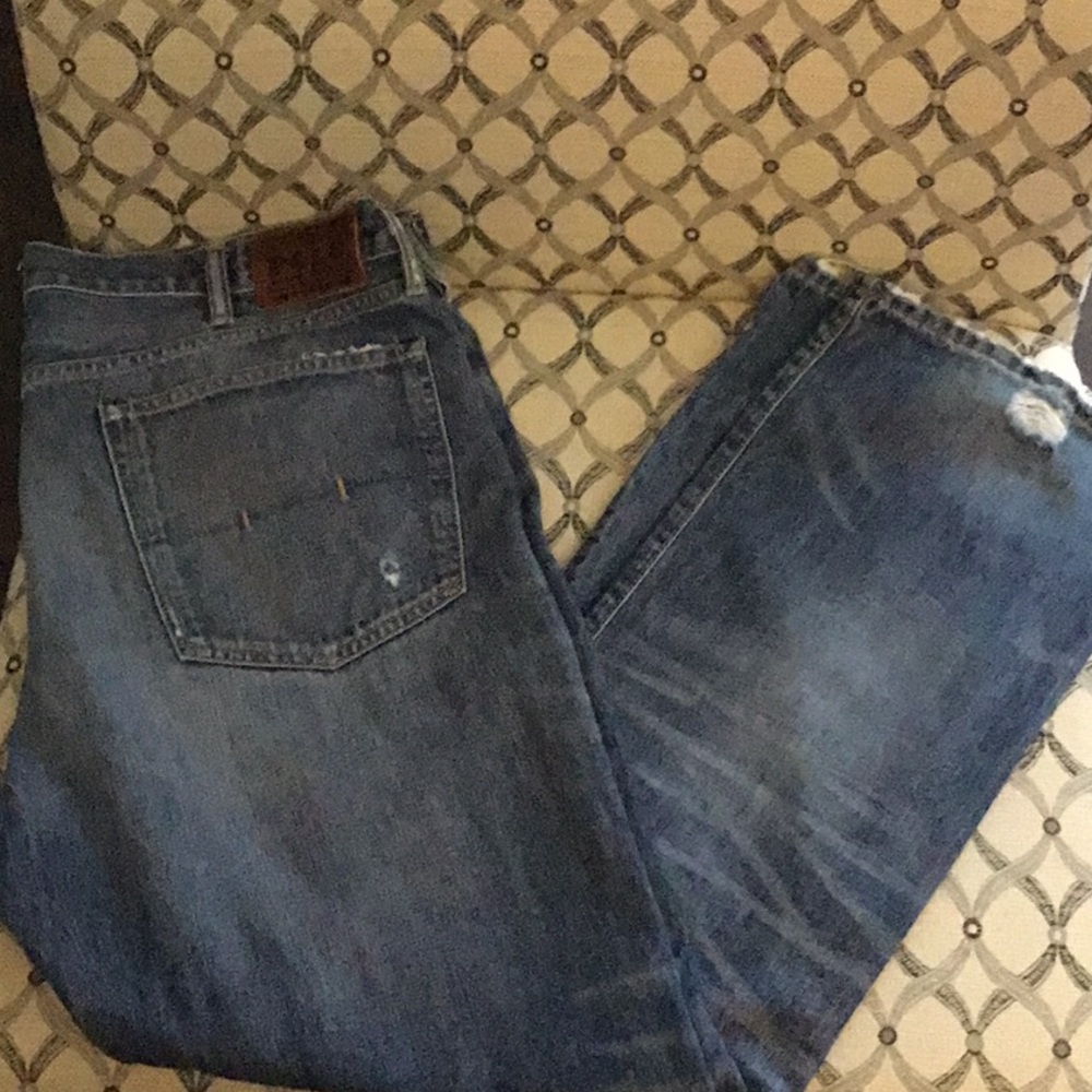 Polo button fly jeans